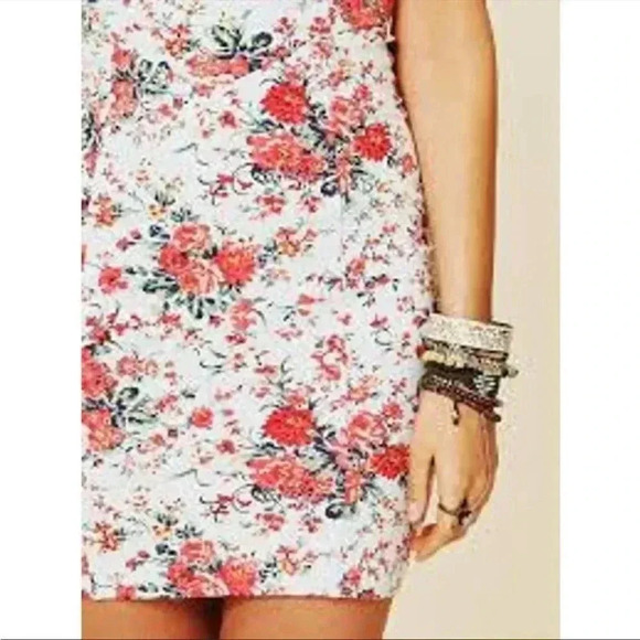 NWT Free People Intimately Floral Printed French Terry Slip Dress Sz M - Picture 2 of 8